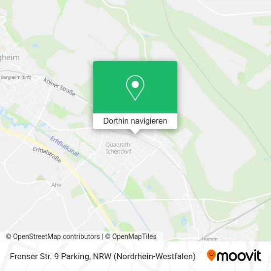 Frenser Str. 9 Parking Karte