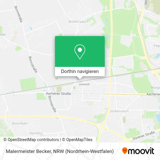 Malermeister Becker Karte