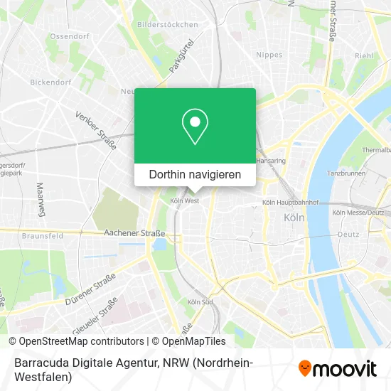 Barracuda Digitale Agentur Karte