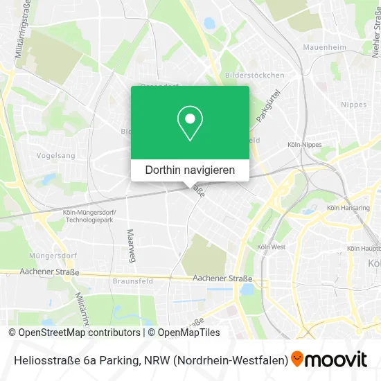 Heliosstraße 6a Parking Karte