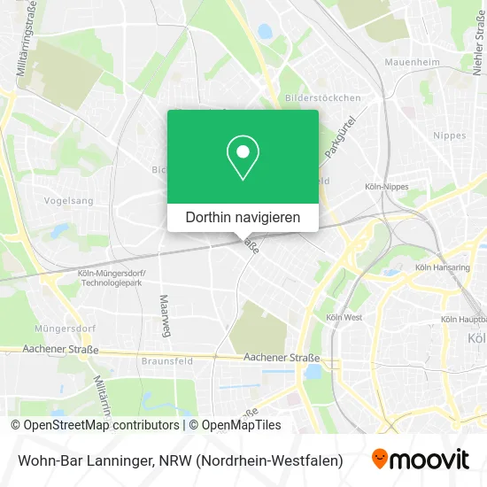 Wohn-Bar Lanninger Karte