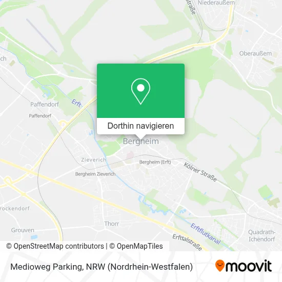 Medioweg Parking Karte