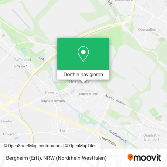 Bergheim (Erft) Karte