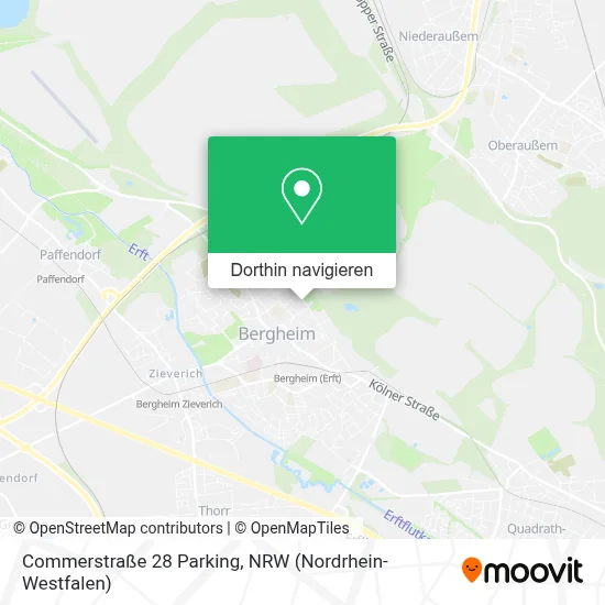 Commerstraße 28 Parking Karte