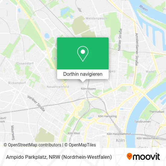 Ampido Parkplatz Karte