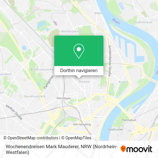 Wochenendreisen Mark Mauderer Karte