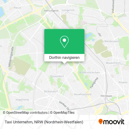 Taxi Unternehm Karte