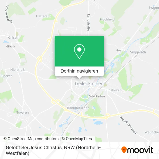 Gelobt Sei Jesus Christus Karte