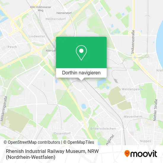 Rhenish Industrial Railway Museum Karte