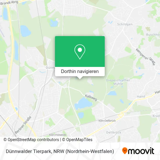 Dünnwalder Tierpark Karte