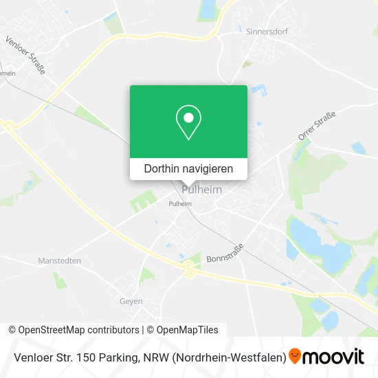 Venloer Str. 150 Parking Karte