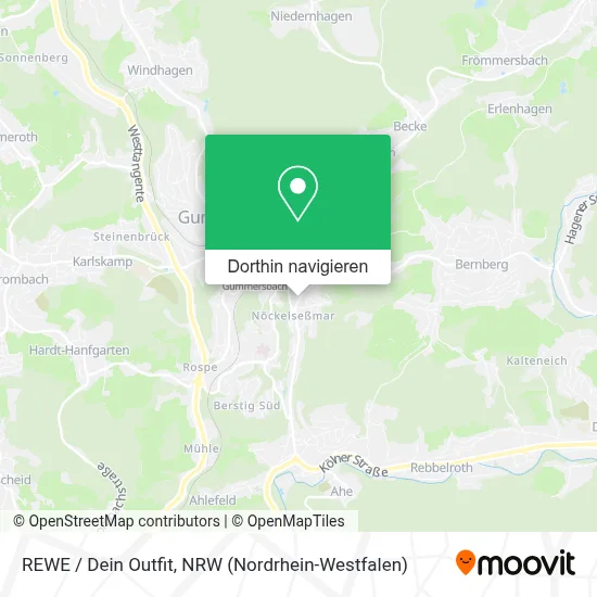 REWE / Dein Outfit Karte