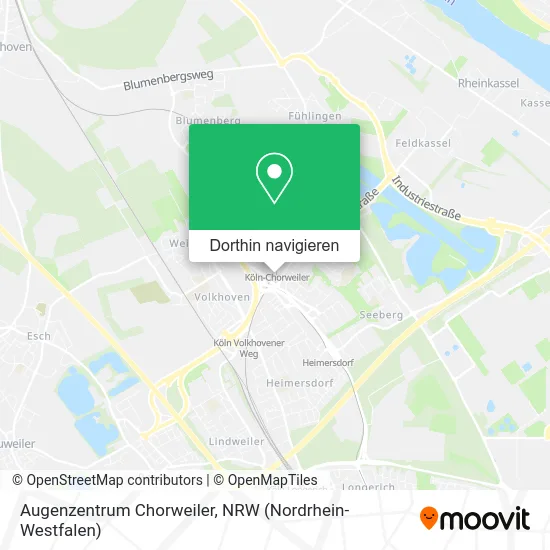 Augenzentrum Chorweiler Karte