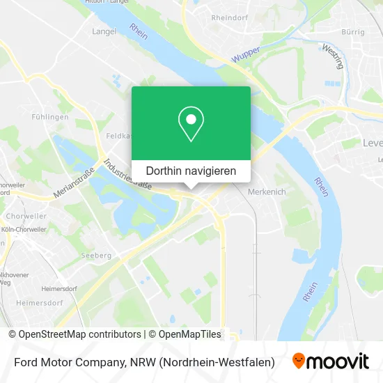 Ford Motor Company Karte