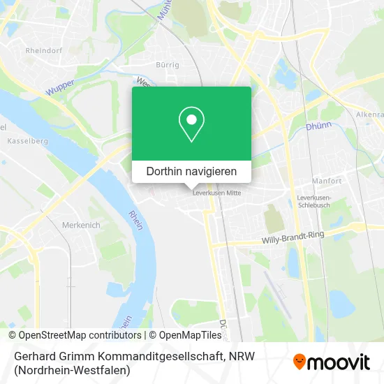 Gerhard Grimm Kommanditgesellschaft Karte