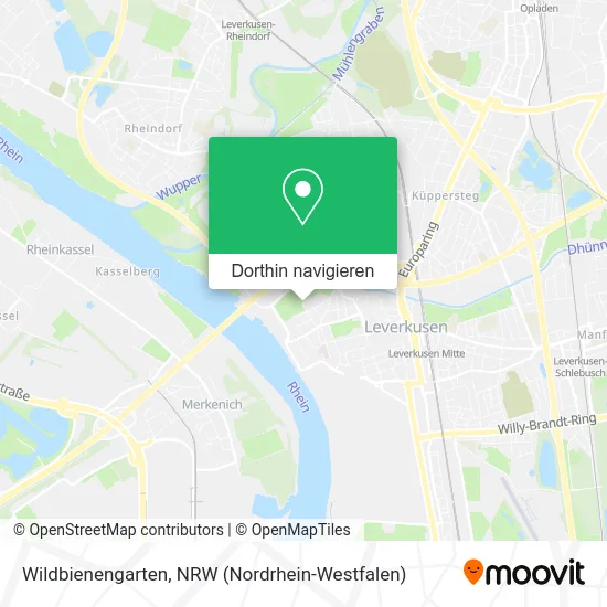 Wildbienengarten Karte