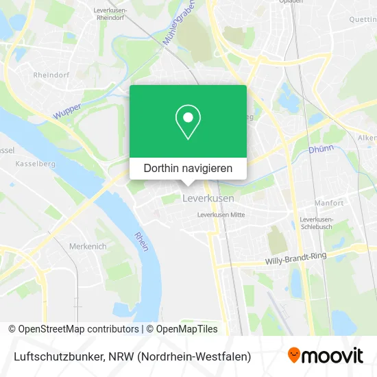 Luftschutzbunker Karte