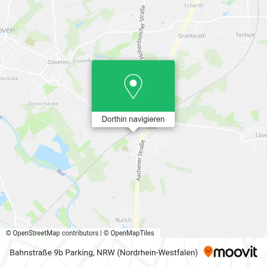 Bahnstraße 9b Parking Karte