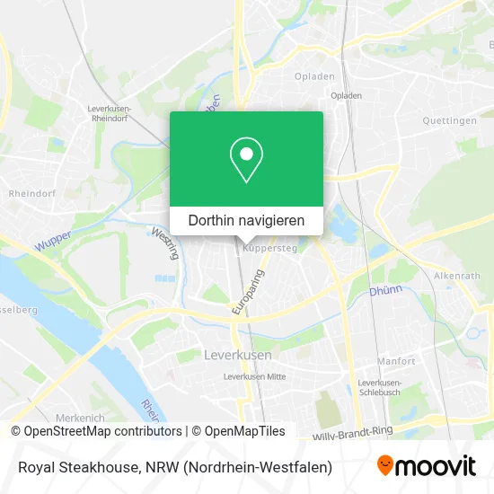 Royal Steakhouse Karte