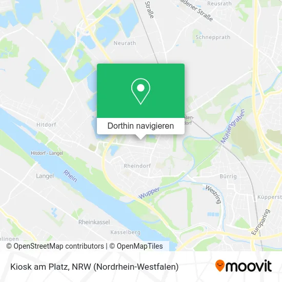 Kiosk am Platz Karte