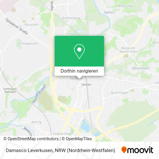 Damasco Leverkusen Karte