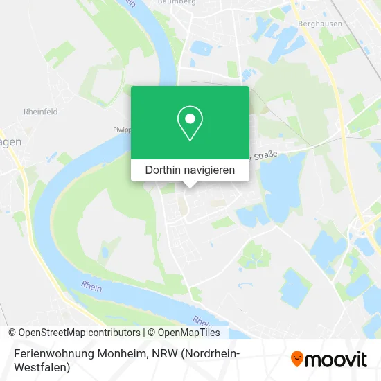 Ferienwohnung Monheim Karte