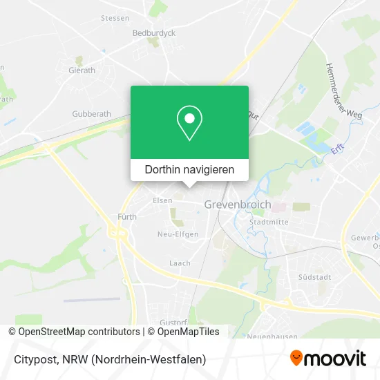 Citypost Karte