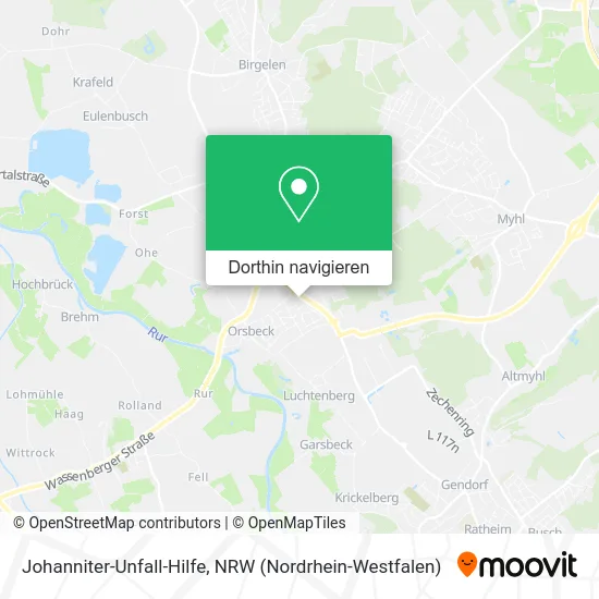 Johanniter-Unfall-Hilfe Karte