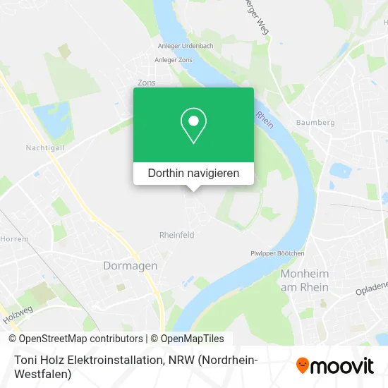 Toni Holz Elektroinstallation Karte