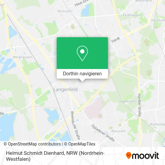 Helmut Schmidt Dienhard Karte