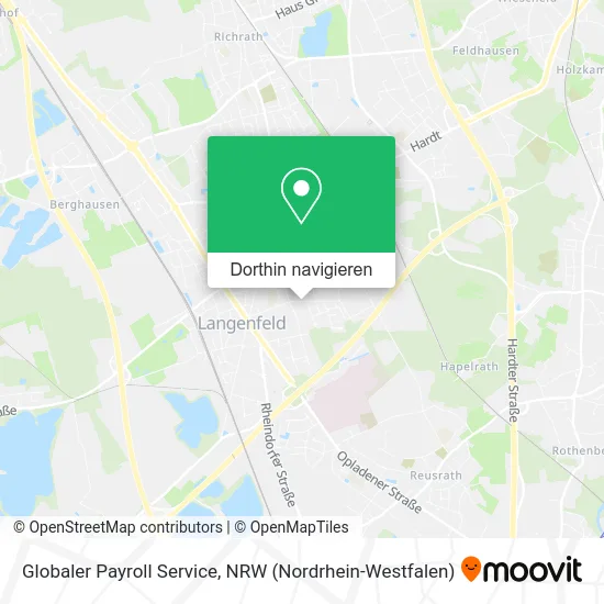 Globaler Payroll Service Karte