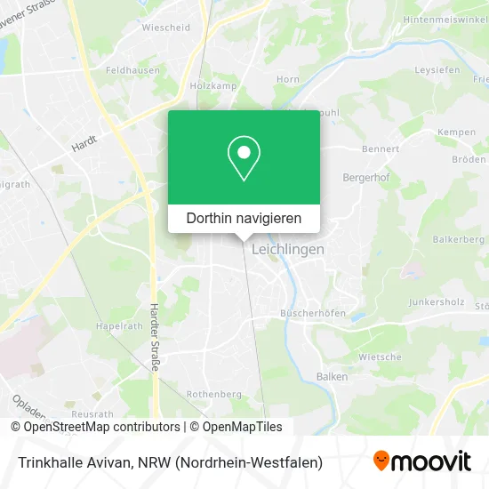 Trinkhalle Avivan Karte