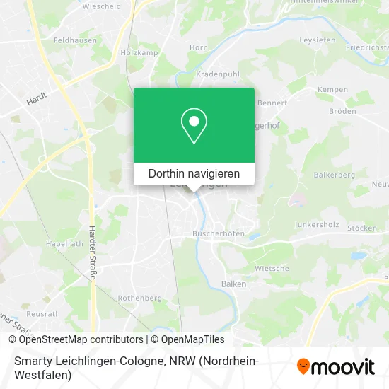 Smarty Leichlingen-Cologne Karte