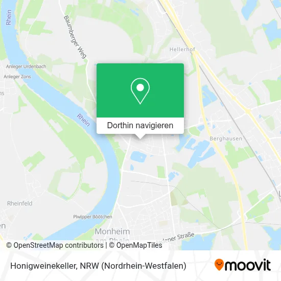 Honigweinekeller Karte