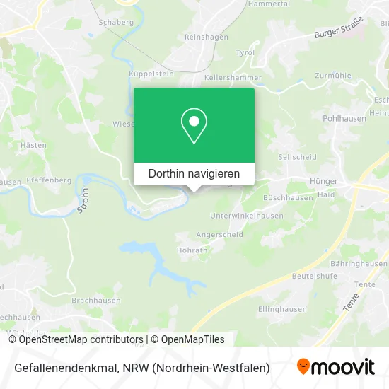 Gefallenendenkmal Karte