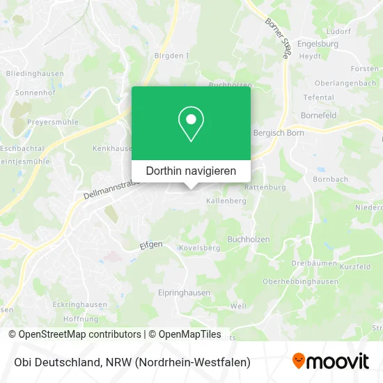 Obi Deutschland Karte
