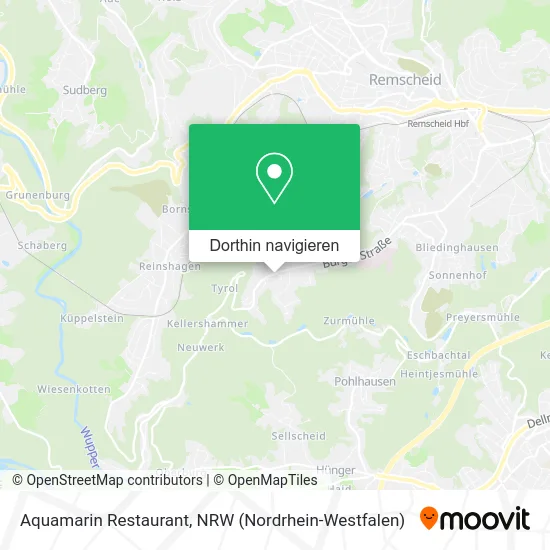 Aquamarin Restaurant Karte