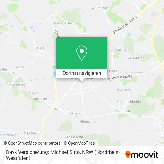 Devk Versicherung: Michael Sitto Karte