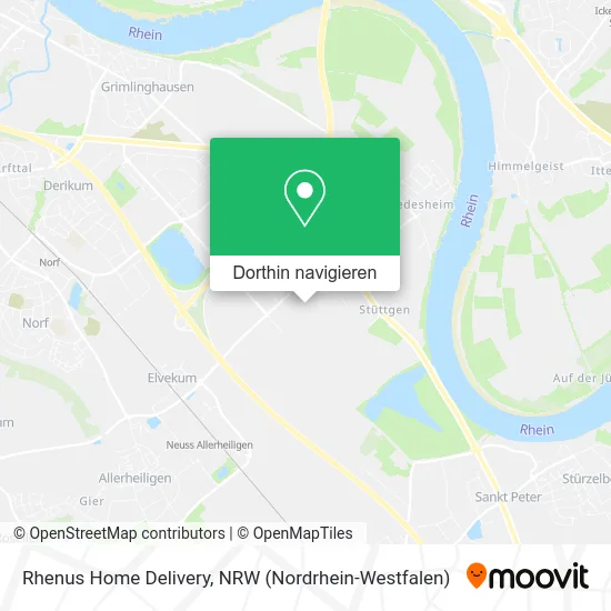 Rhenus Home Delivery Karte