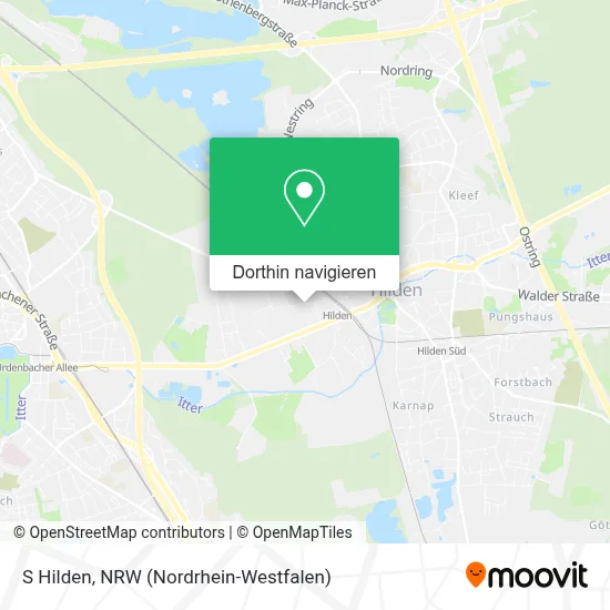 S Hilden Karte