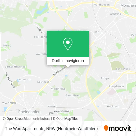 The Wos Apartments Karte