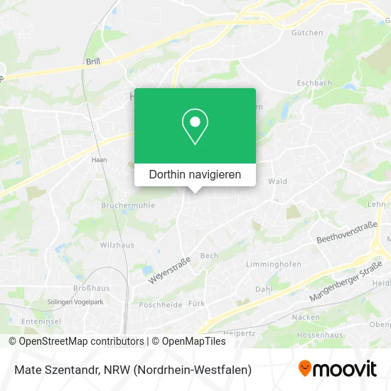 Mate Szentandr Karte