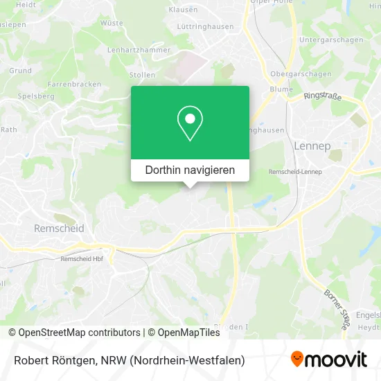 Robert Röntgen Karte