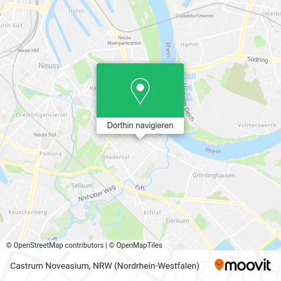 Castrum Noveasium Karte