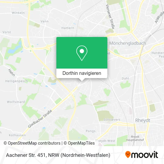 Aachener Str. 451 Karte