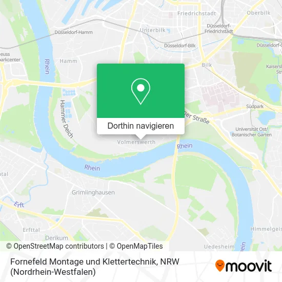 Fornefeld Montage und Klettertechnik Karte