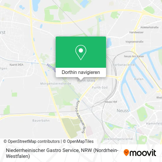 Niederrheinischer Gastro Service Karte