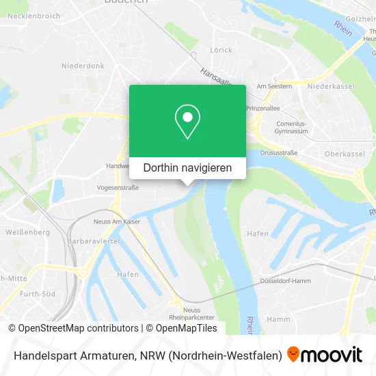 Handelspart Armaturen Karte