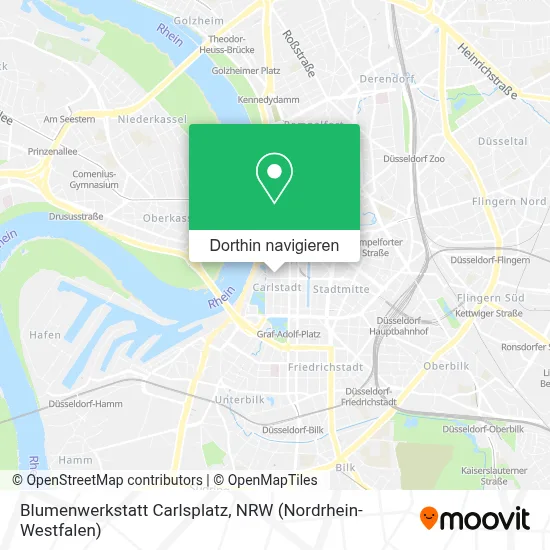 Blumenwerkstatt Carlsplatz Karte