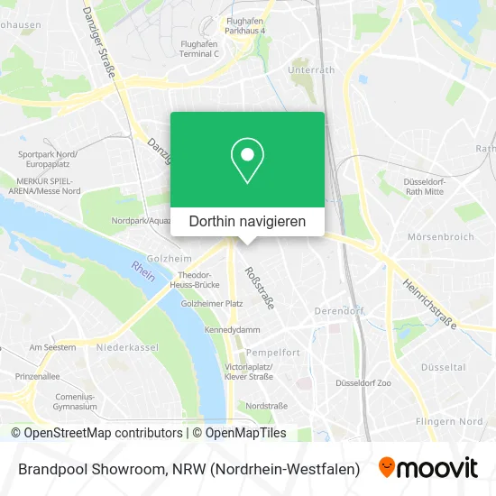 Brandpool Showroom Karte